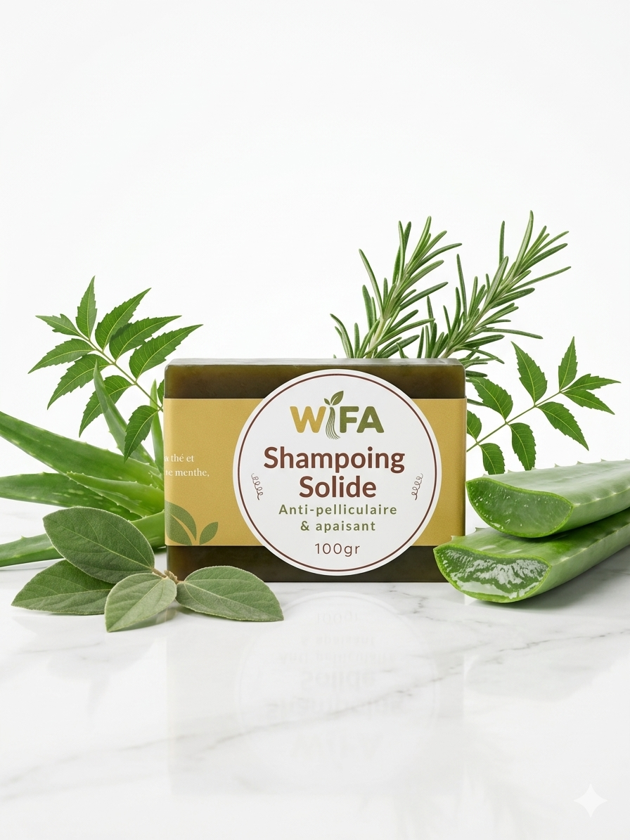 Shampoing Solide Antipelliculaire & Apaisant